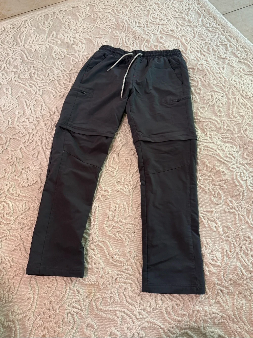 Avalanche men’s Black dry fit Pants to shorts